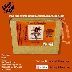 Golden Turmeric Face & Body Cleansing Bar!
