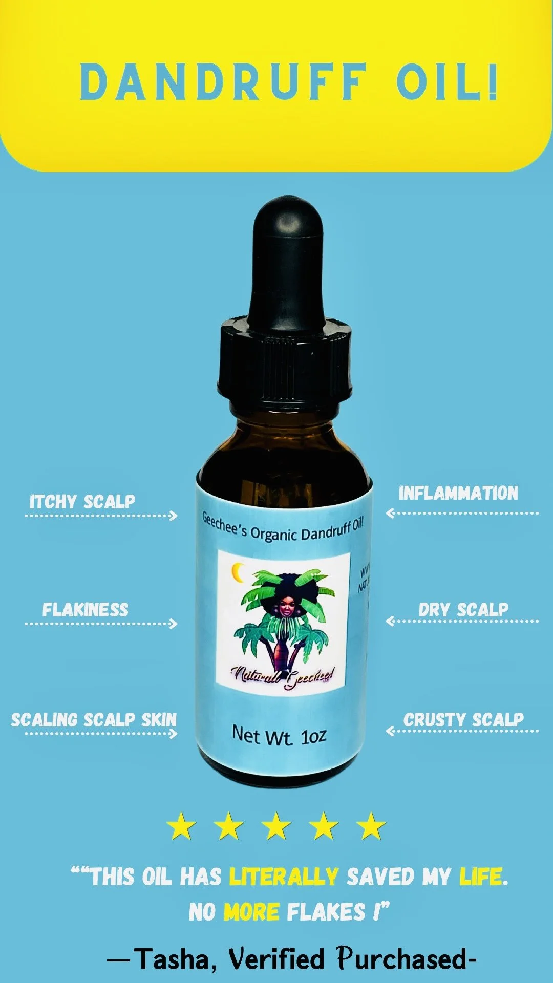 Organic Dandruff Oil!