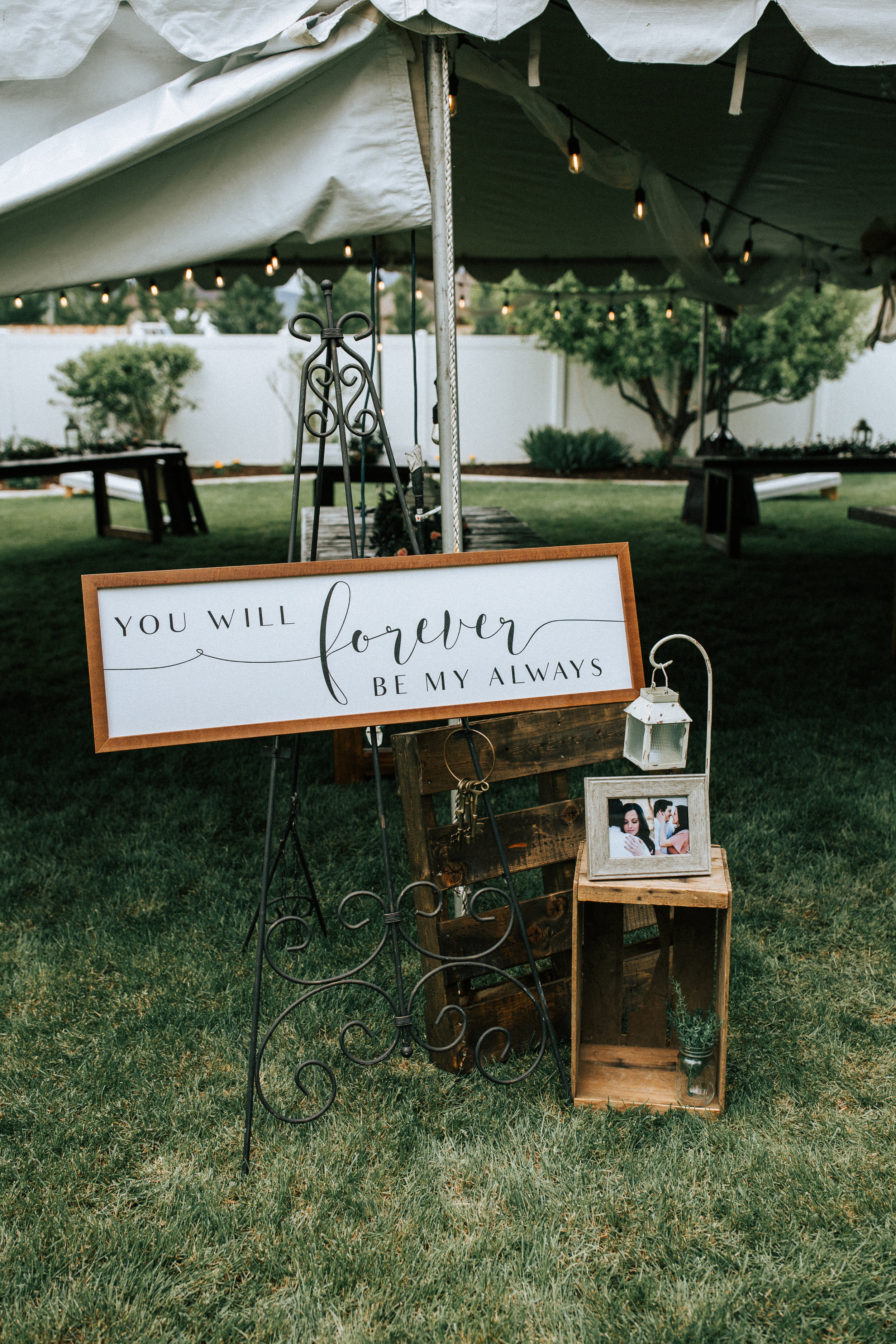 Wedding signs Utah photographer details