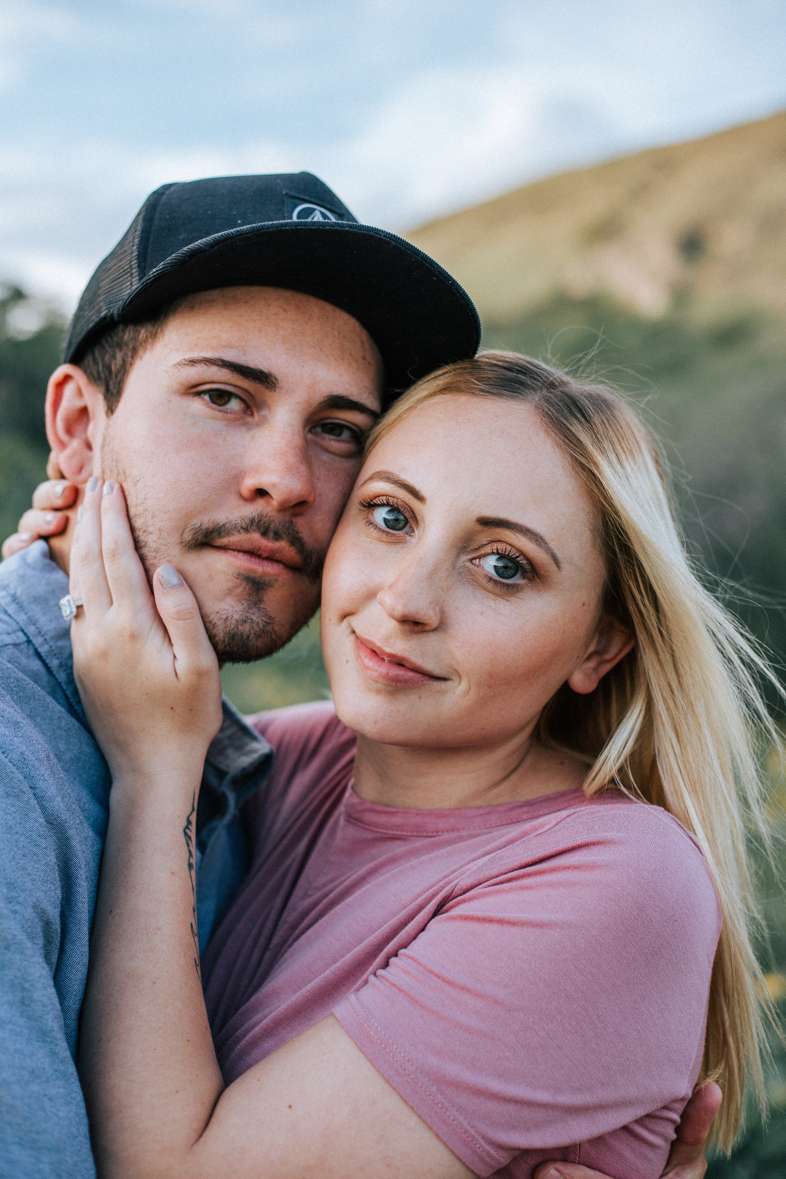 Wildflower maternity photos in Utah mountains