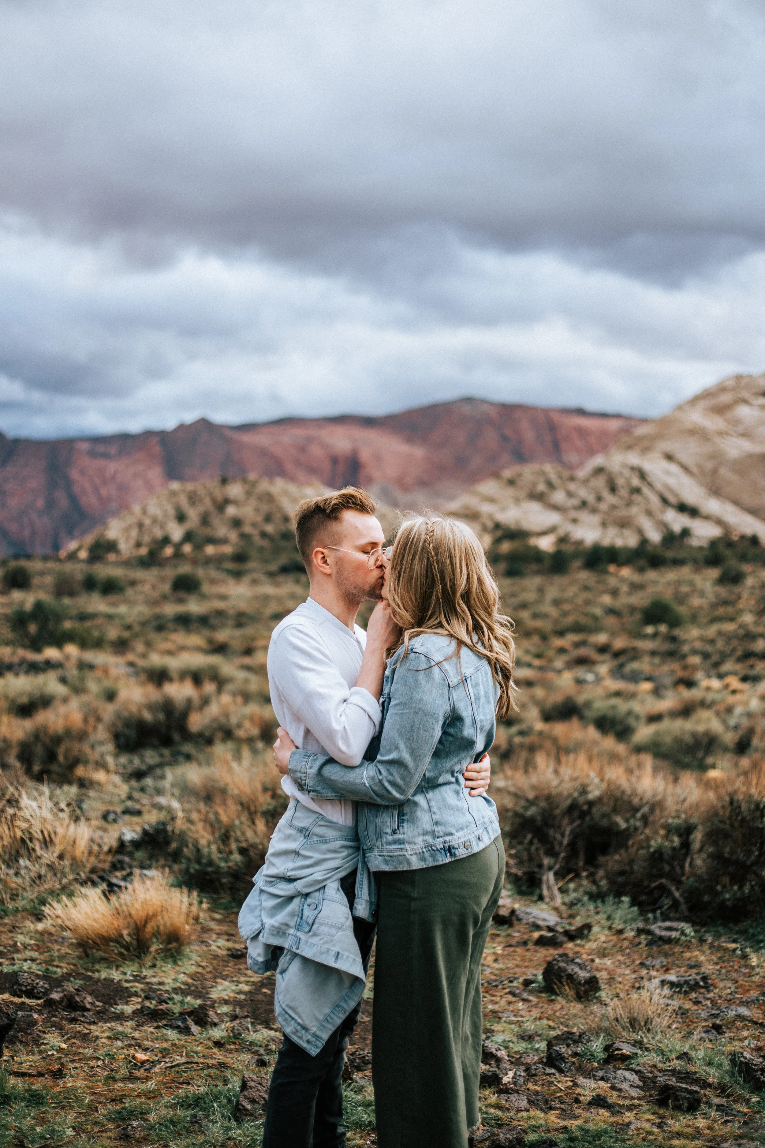 Snow Canyon St. George Utah Red Rock Engagements
