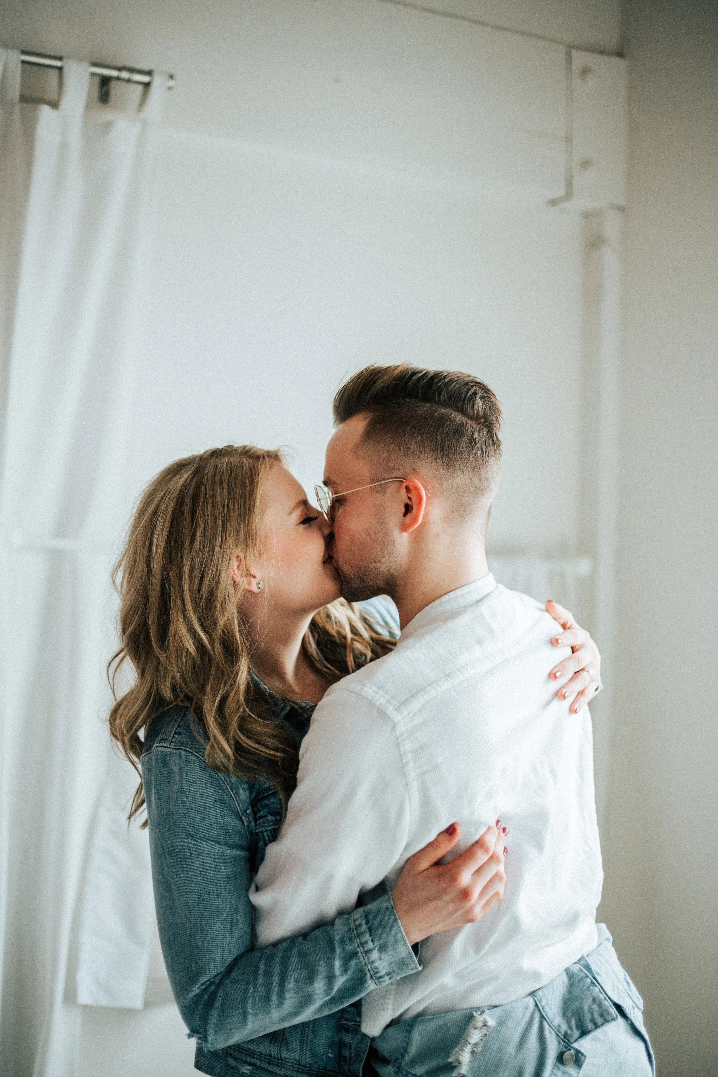 Studio Engagments Utah Wedding Photographer
