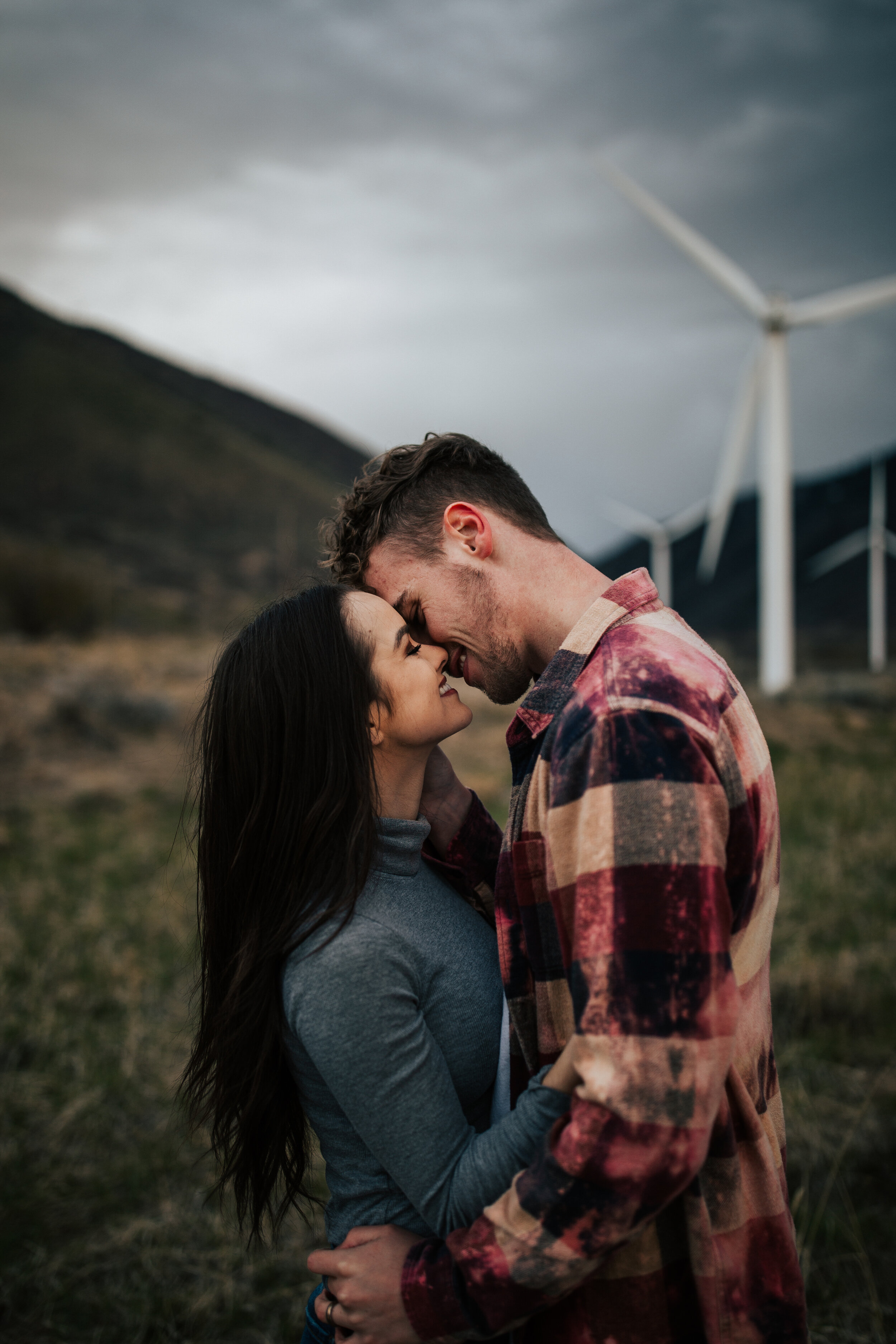 Young Couple Posing In Front Of Camera On Natural Background Stock Photo,  Picture and Royalty Free Image. Image 14054767.
