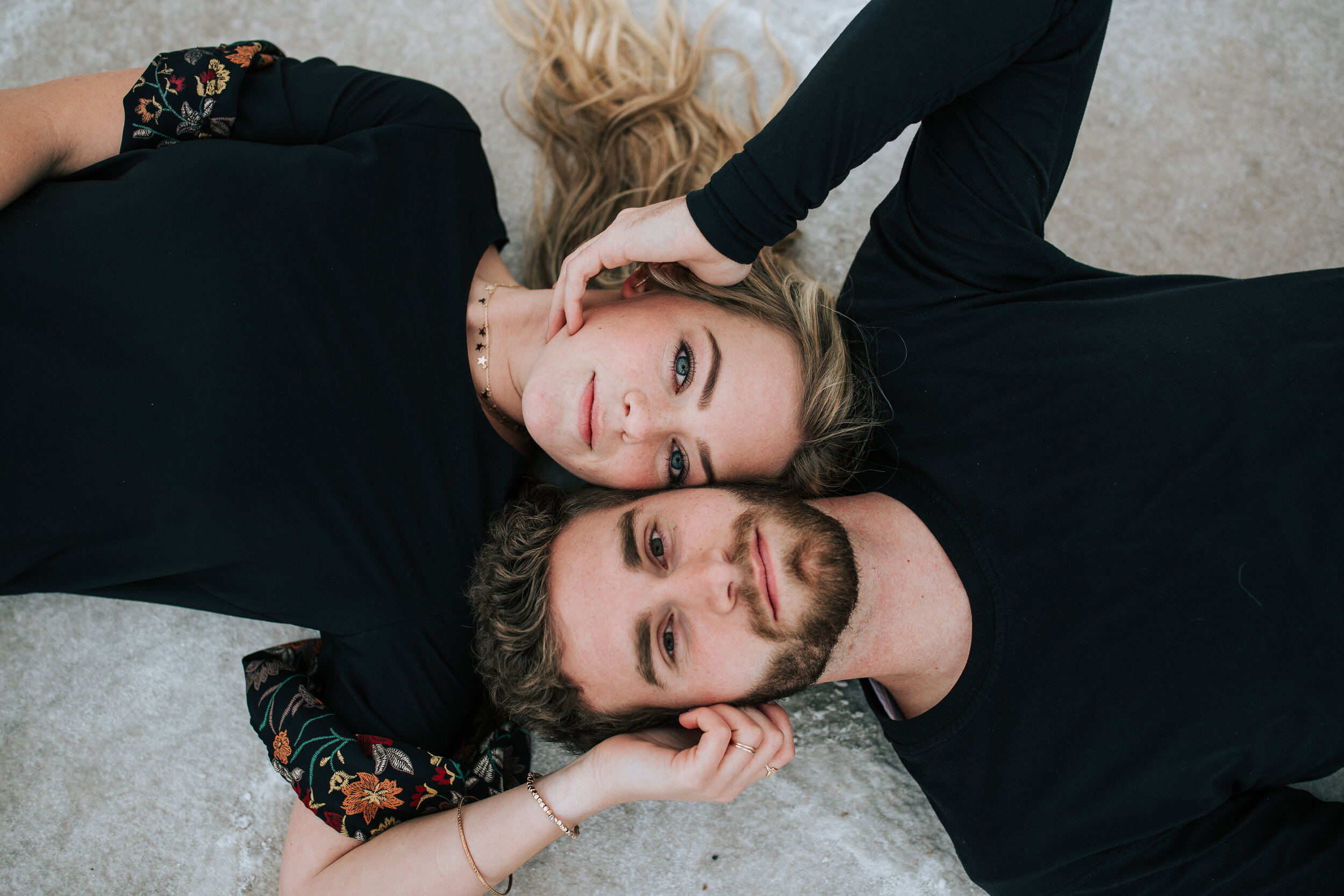 Bonneville Salt Flats engagement session Utah elopement photographer wedding photography playful adventurous engagements couple shoot #utahphotographer #engagements