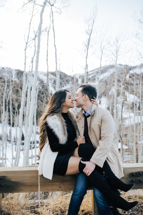 winter photoshoot dresses Winter Fairytale