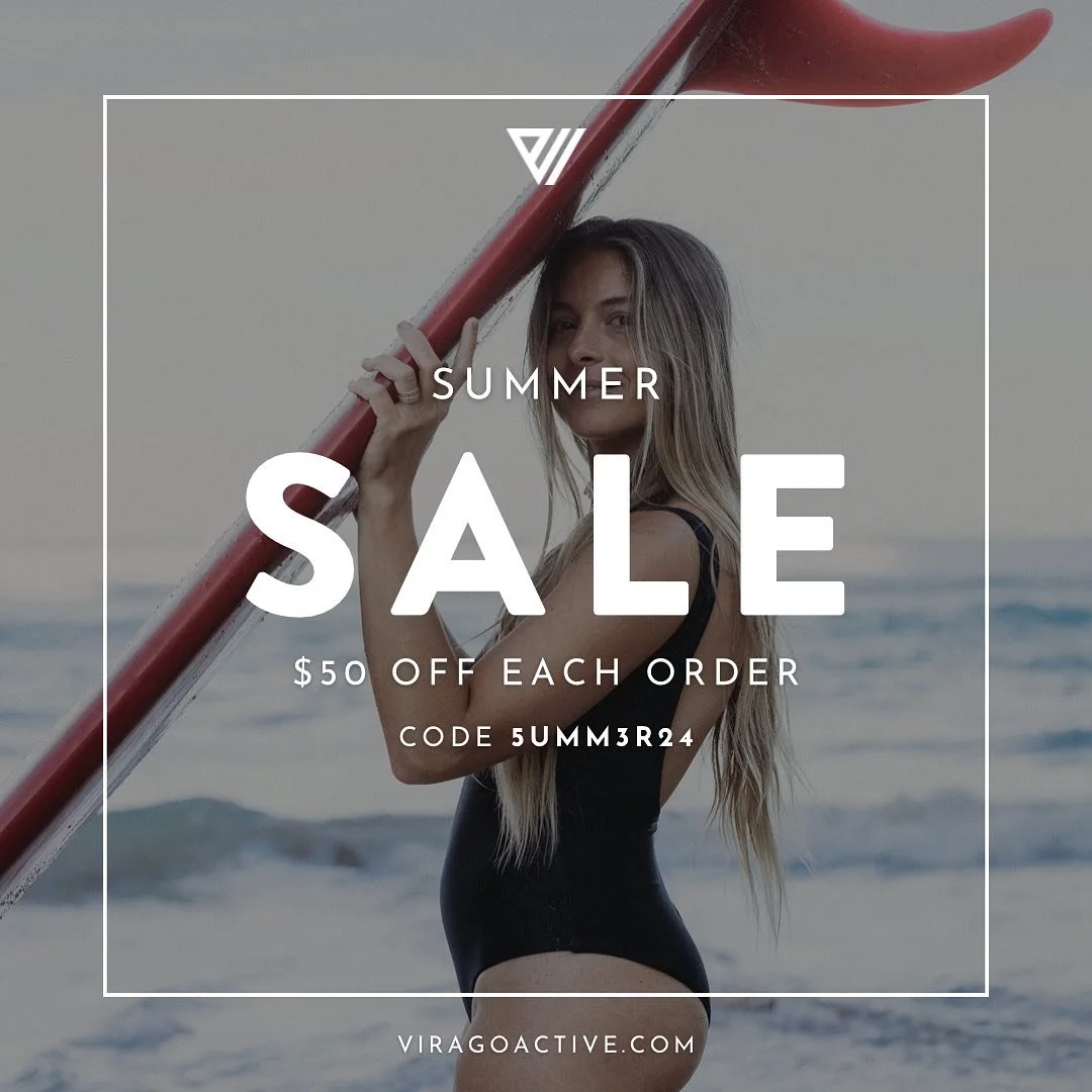 Get $50 off your purchase! Only for a short time.
☀️💦
Use code 5UMM3R24 
before Nov 1st!!!

#ecofriendly #surfwear #biking #australia
