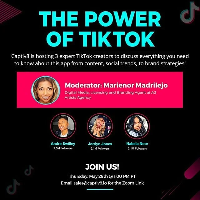 The Power Of Tiktok Webinar Pick A Live