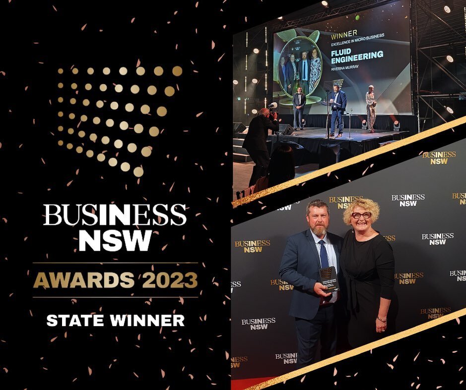 We are proud to share our success in the 2023 NSW State Business Awards winning the category for Excellence in Micro Business! 🏆 
Thanks to all the businesses that continue to help us deliver Australian made pumping solutions Domestically and Intern