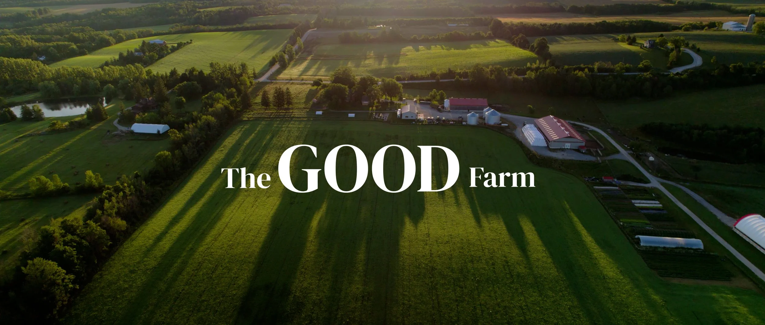 Screengrab from 'The GOOD Farm' documentary we did. Located just outside Meaford, ON.
