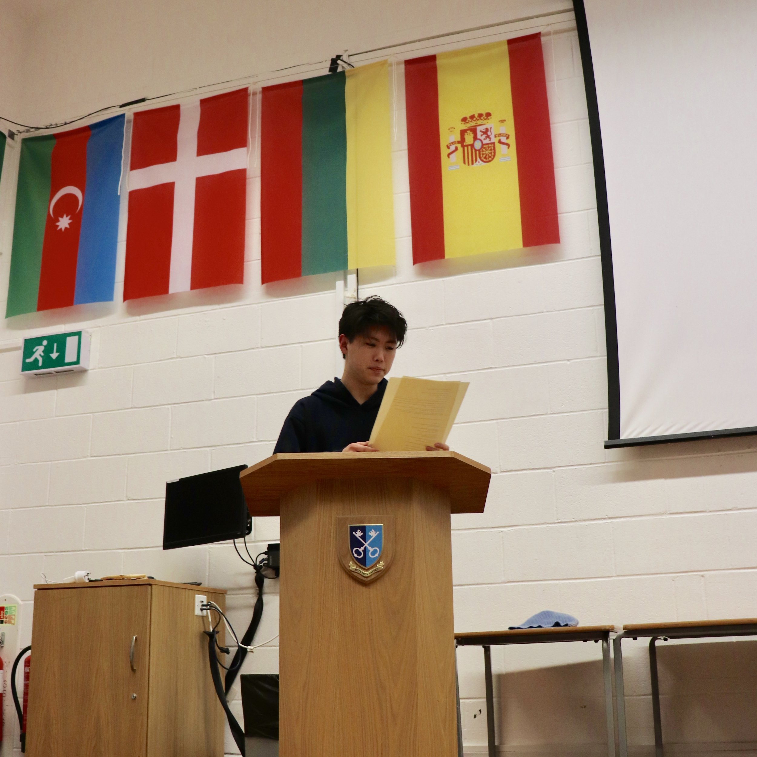 Copy of Copy of Copy of Copy of Copy of Copy of Nicholas Zhang St Clare Clare's Oxford Holocaust Memorial Day Screening Schindler Schindler's List Kaifeng Jews Matter Kaifengjewsmatter