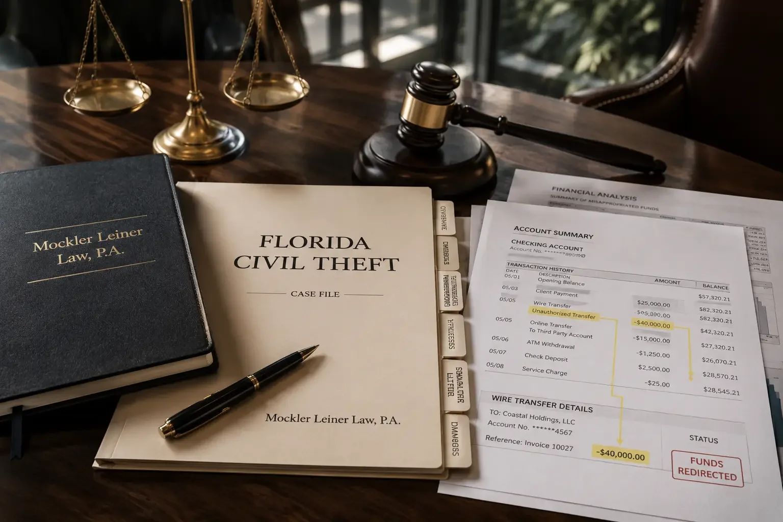 Florida Civil Theft Claims: How to Prove Civil Theft, Defend Against It, and Recover Damages
