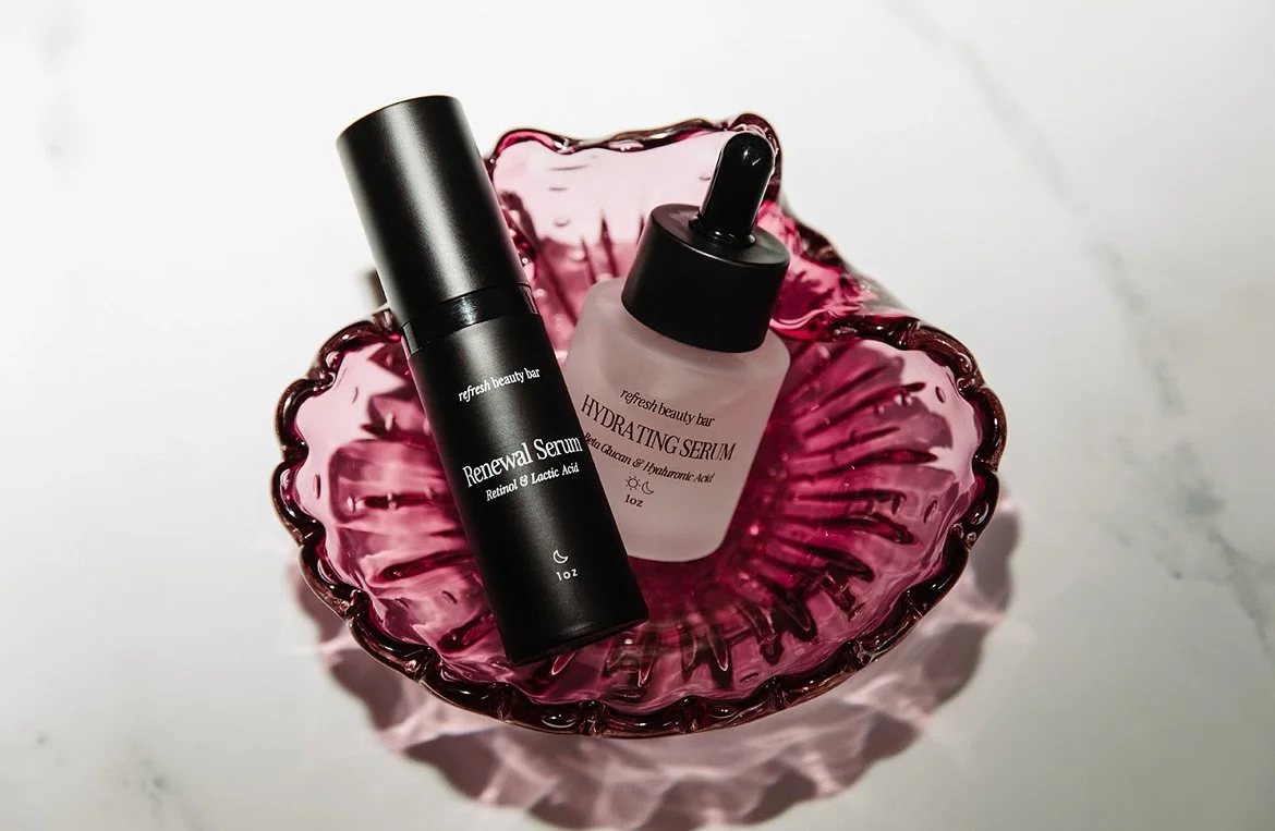 A true power couple &mdash; the Hydrating Serum and Renewal Serum ✨ One delivers deep hydration and barrier support, the other smooths, brightens, and renews. Together, they bring balance to your routine and glow to your skin 💎

💧 HYDRATING SERUM: 
