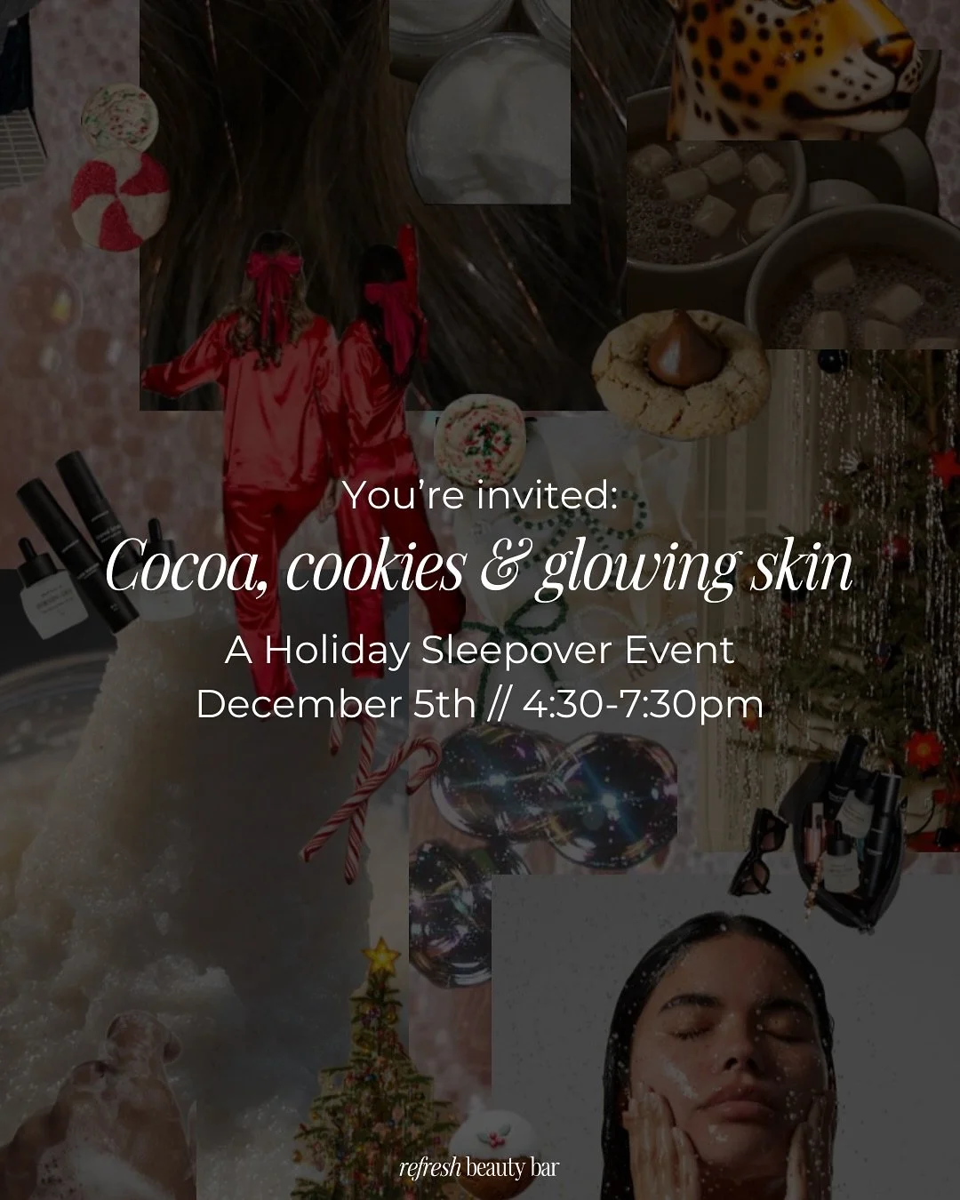 ✨ This is THE Refresh event of the year ✨

Our Dec 5th Holiday Pajama Party isn&rsquo;t just cozy vibes &mdash; we&rsquo;re launching 3 brand new Refresh products AND bringing back our annual BOGO sale for the 3rd year in a row!

Swipe for details + 
