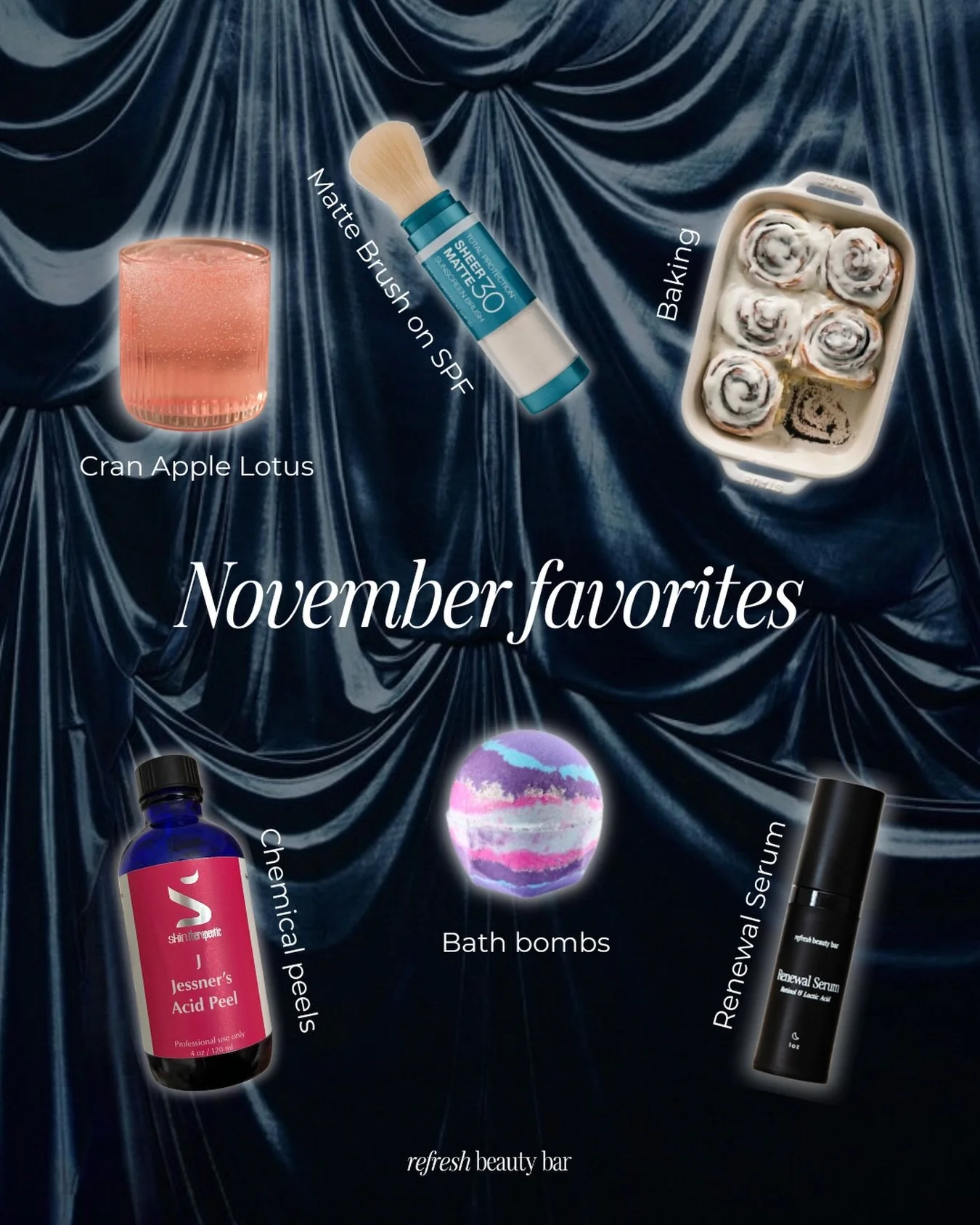What were some of your favorites this month? 🍁🥧🌧️✨

#skincare #tacomaesthetician #esthetician #novemberfavorites