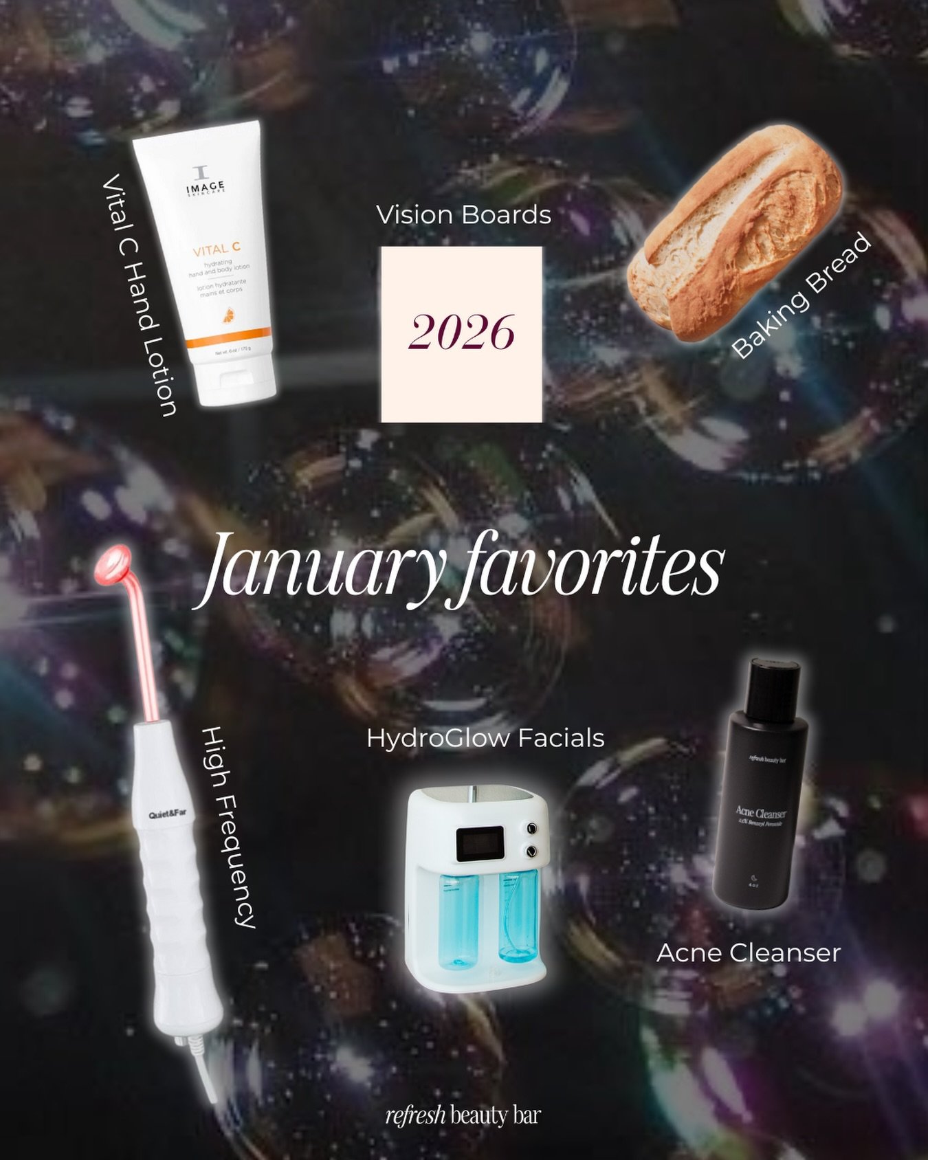 Just a few things that kept me sane during the longest month of the year ✨🎰🥖🫧⚡️

#januaryfavorites #esthetician #skincare
