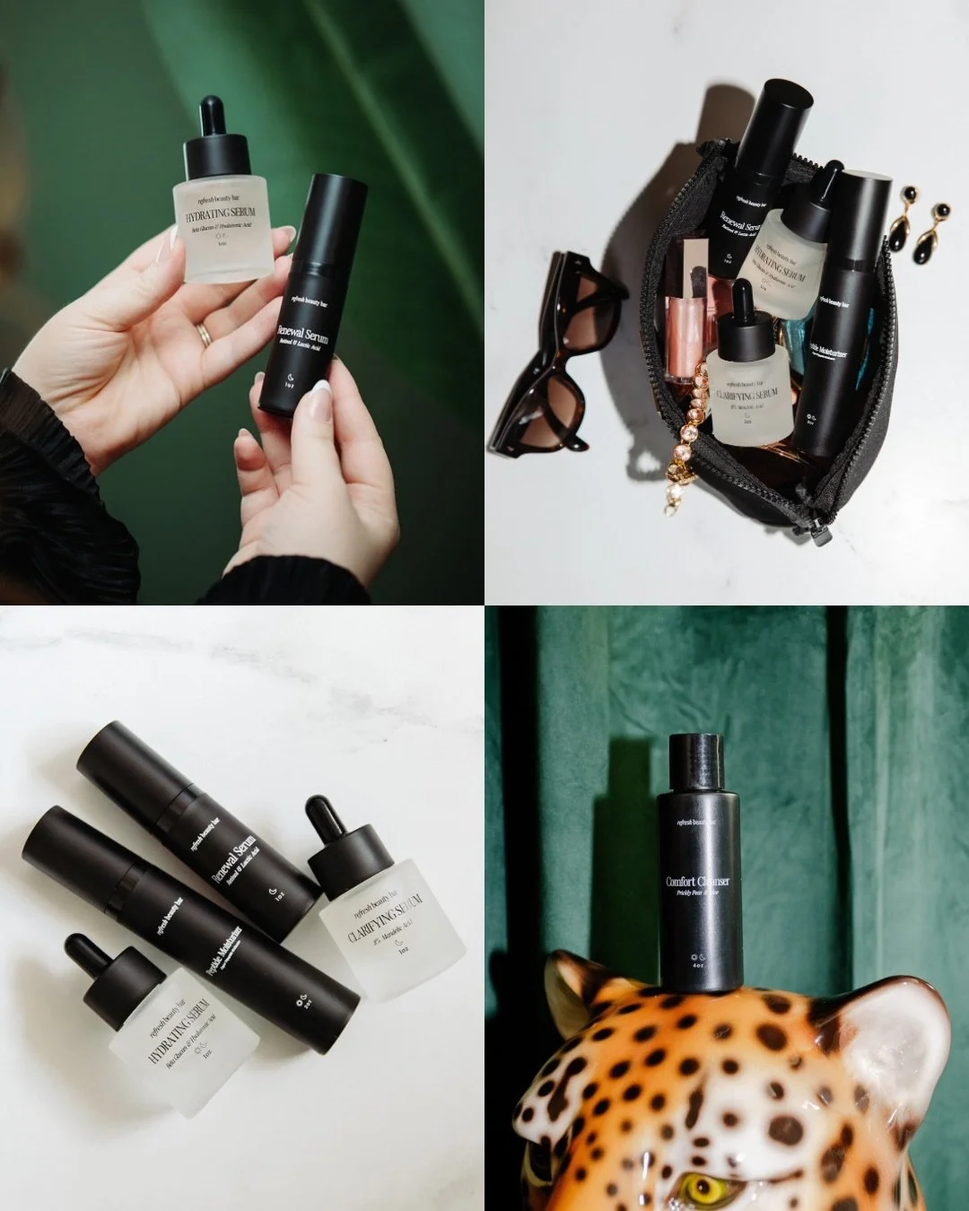 Pretty packaging. Serious results ✨🐆🪭🖤

#skincare #esthetician