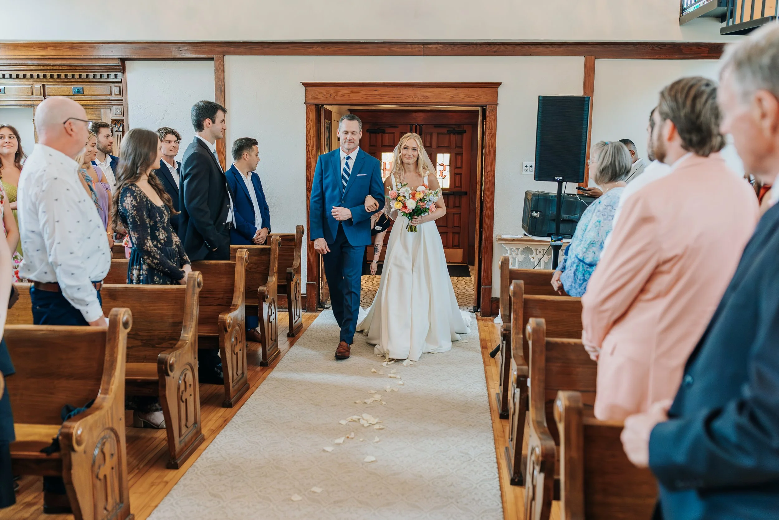 The Chapel - Warren Place Venue - Kansas City Chapel - Aisle - Vintage Wedding Kansas City.jpg