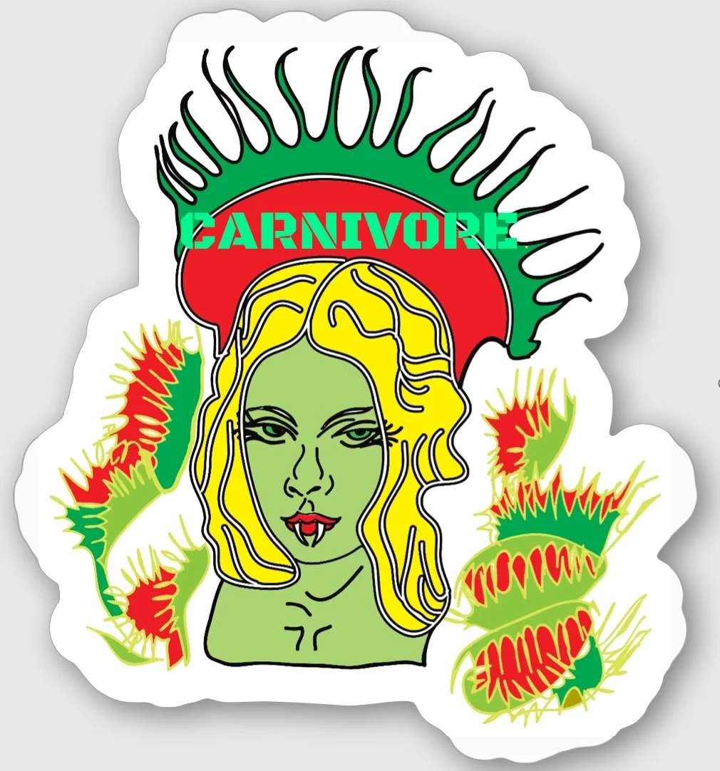 "Carnivore" Vinyl Stickers