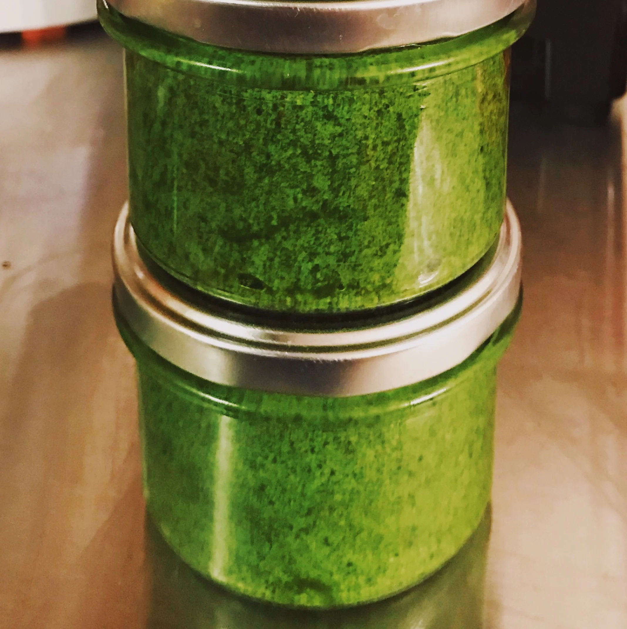 Arugula-Basil Pesto Sauce