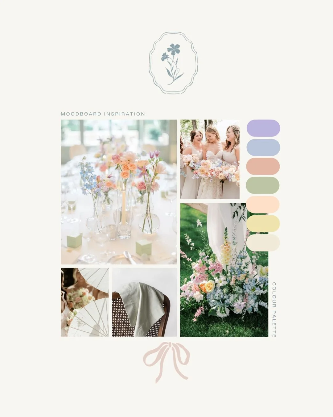 From concept to creation (swipe right) 🩷 Magic happens with a client trusts you wholeheartedly!