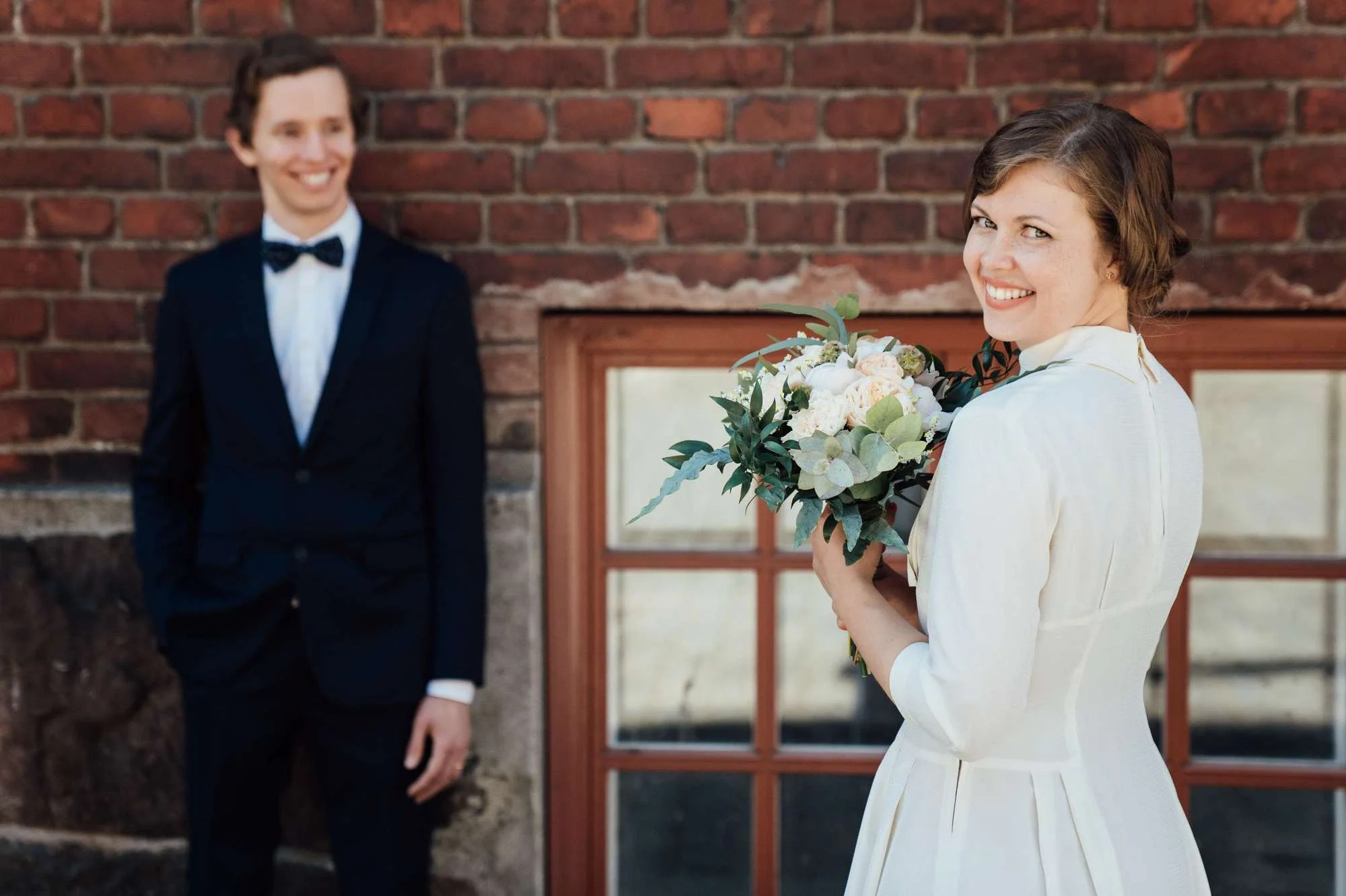Hääpari. Kuva: Annika Berezhnykh