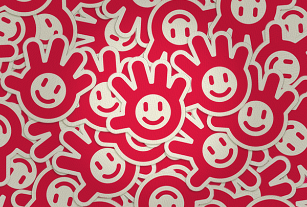 Redkroft, a design agency in Poland, donated beautiful brand identity and logo designs for Project Smile. The "helping hand" smile logo concept as described by Redkroft, "behind a simple muscle contraction lies a deeper meaning, a desire to help one another, a desire to lend a helping hand." "We combined these two ideas into one - a helping hand, carrying and passing the smile on."