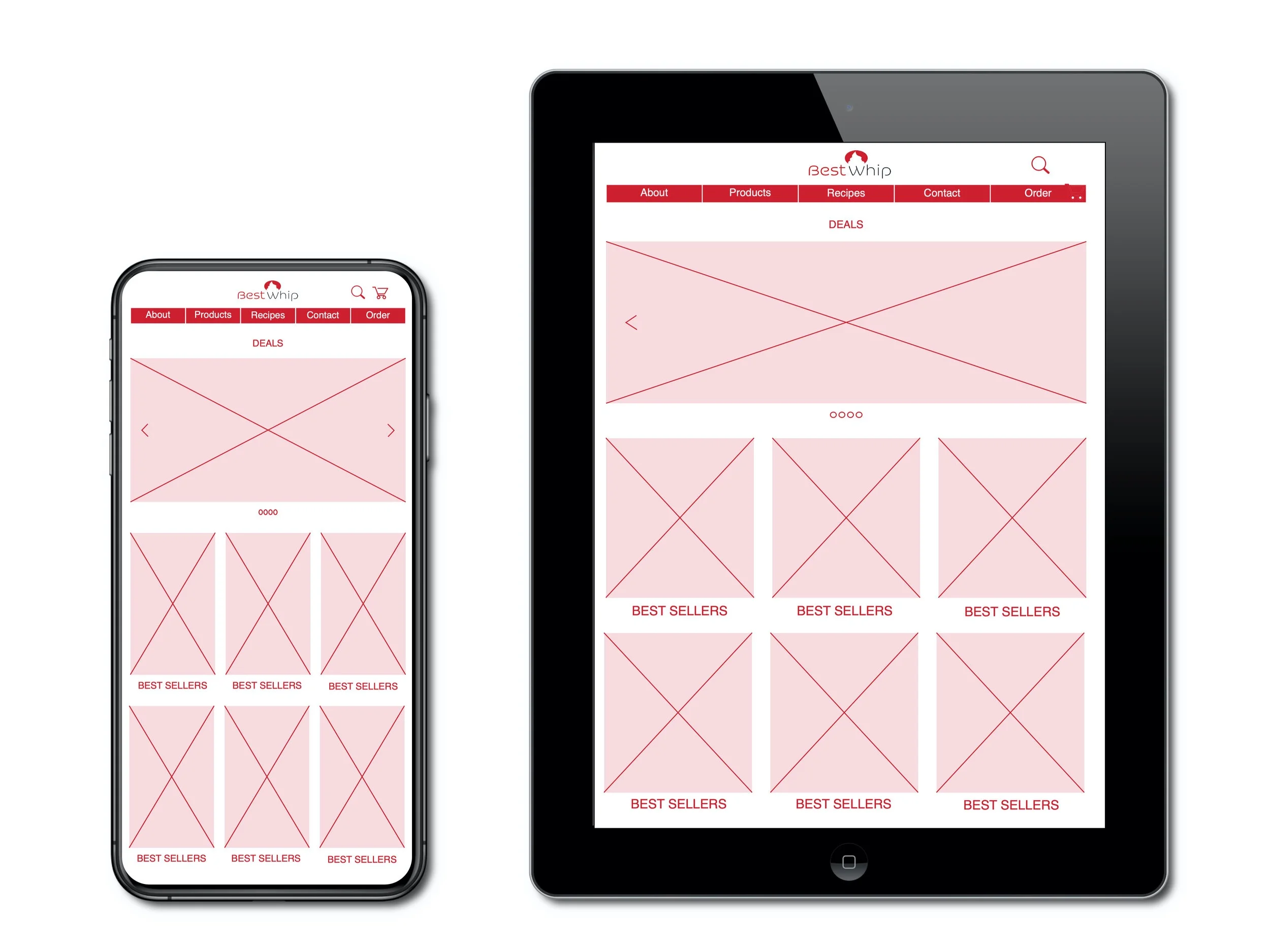 Mobile Wireframe