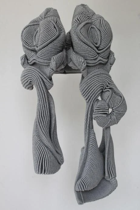 Xavier Brisoux ASCLÉPODAMIE, 2018 Coton, polyester 70 cm x 33 cm