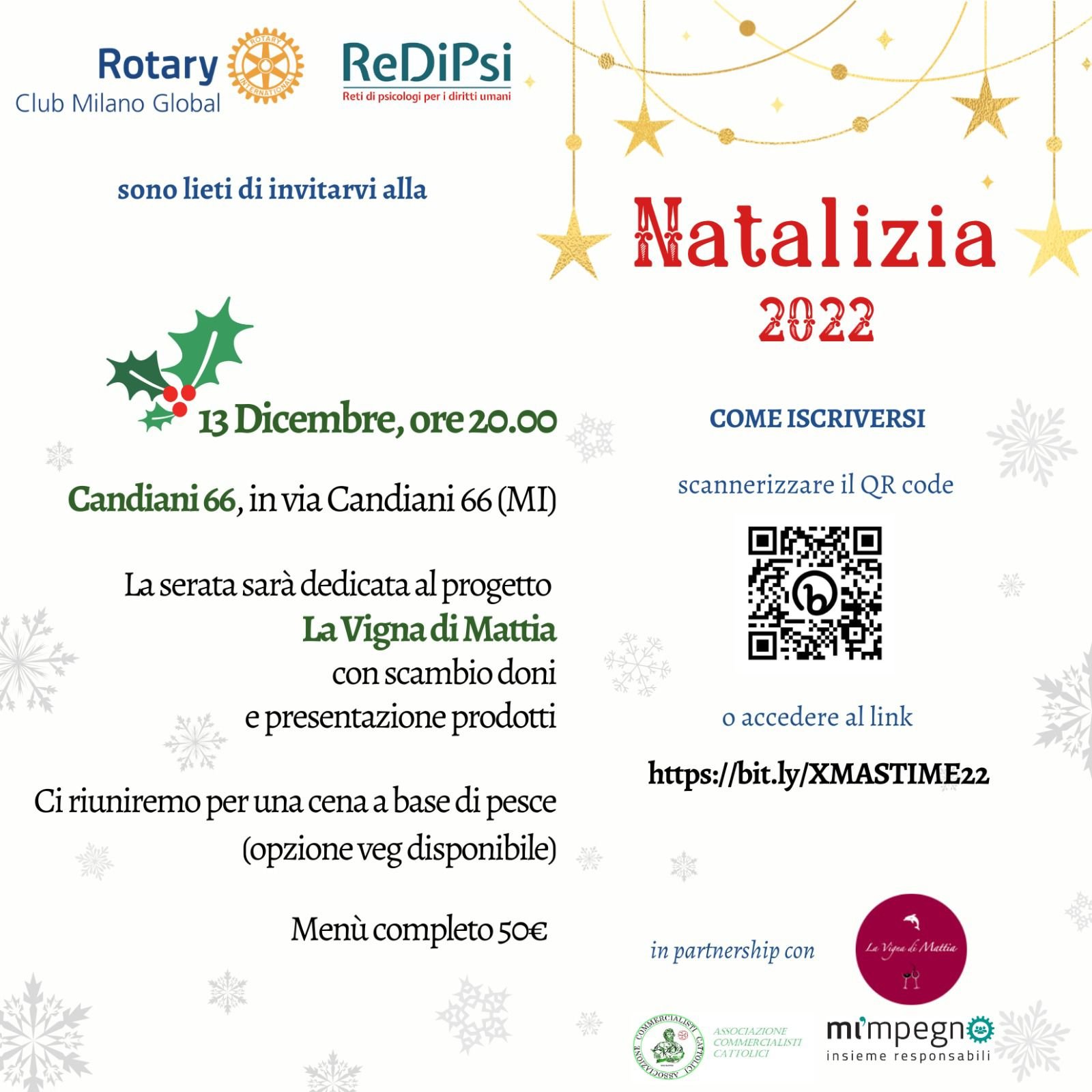 Cena Natalizia 2022