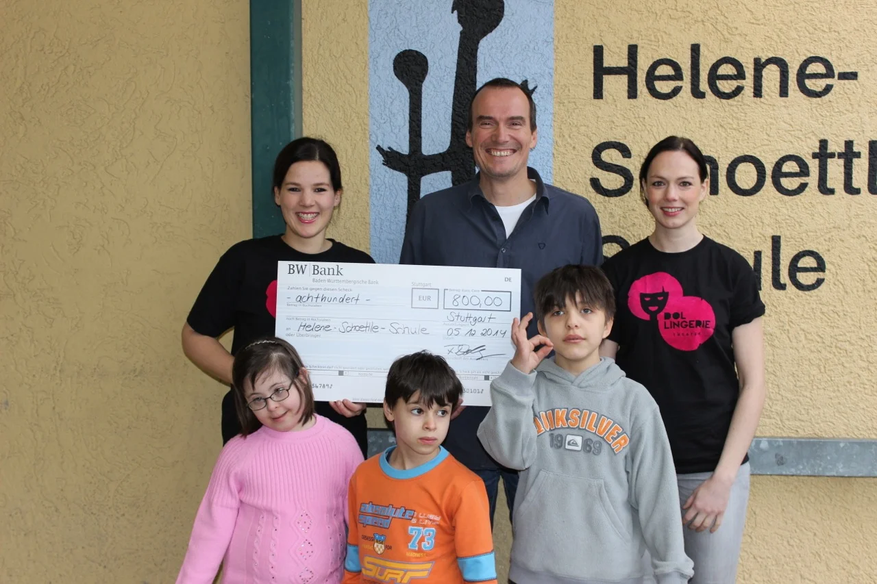 Spende für die Helene-Schoettle-Schule Stuttgart