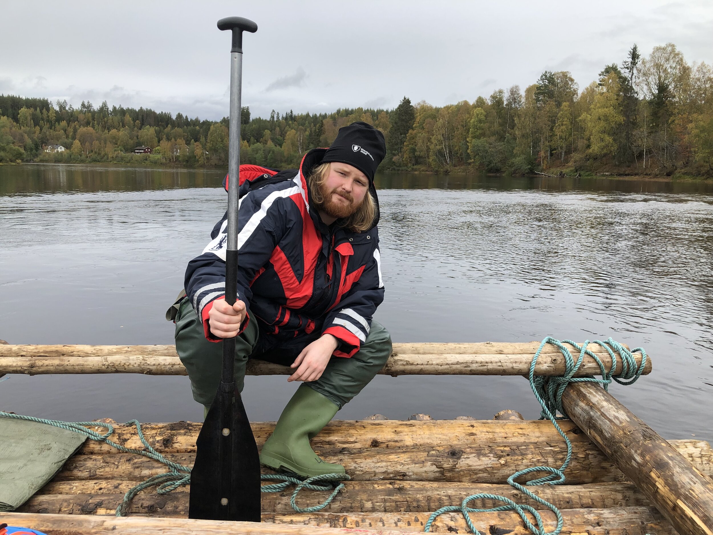  Sonen på Klarälven hos Vildmark i Värmland 