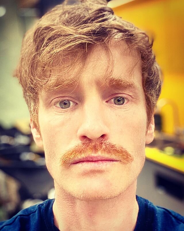 Character work: Playing a broken man doesn&rsquo;t know that all he has to do to have a happy life is shave his tash.