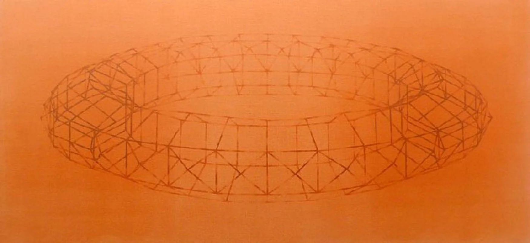 HOMMAGE AAN PAOLO UCCELLO 1992 80x170 cm