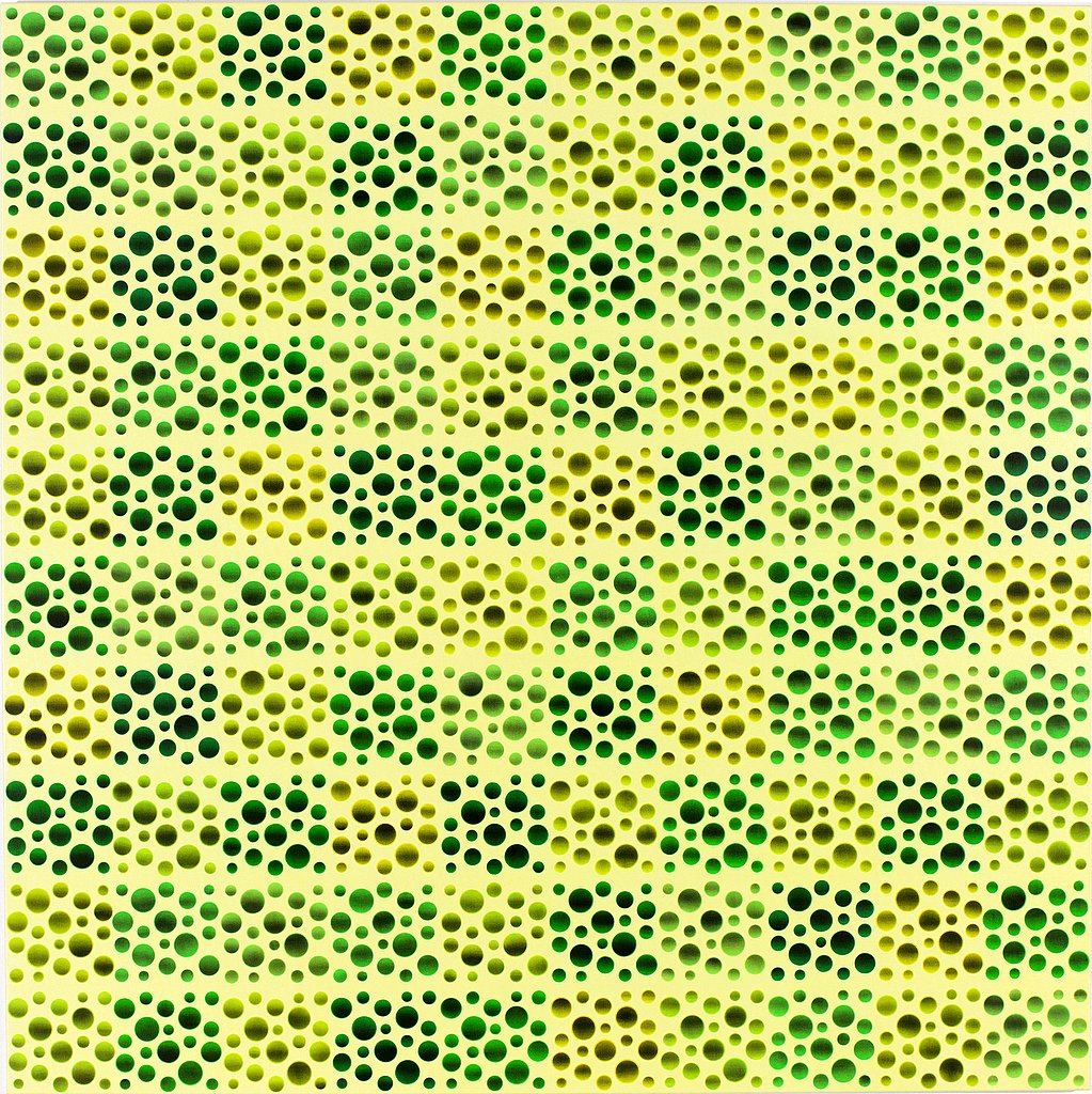 A SLOWLY EXPANDING COLOR MF XLII 2003 200X200 CM ZK