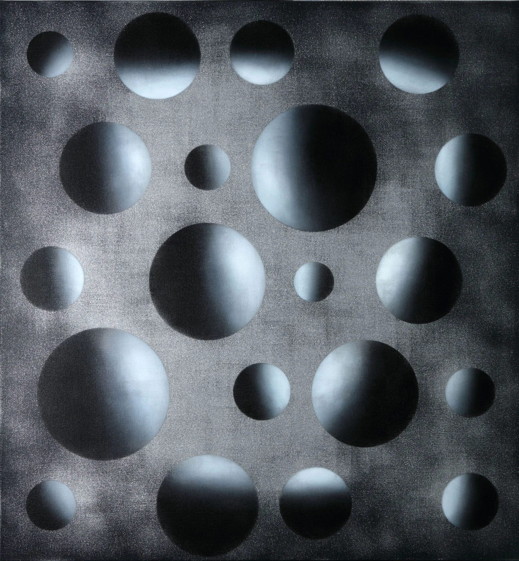 AN EXTATIC INSTANT MF XXXV 2003 acrylic on canvas 140x150 cm