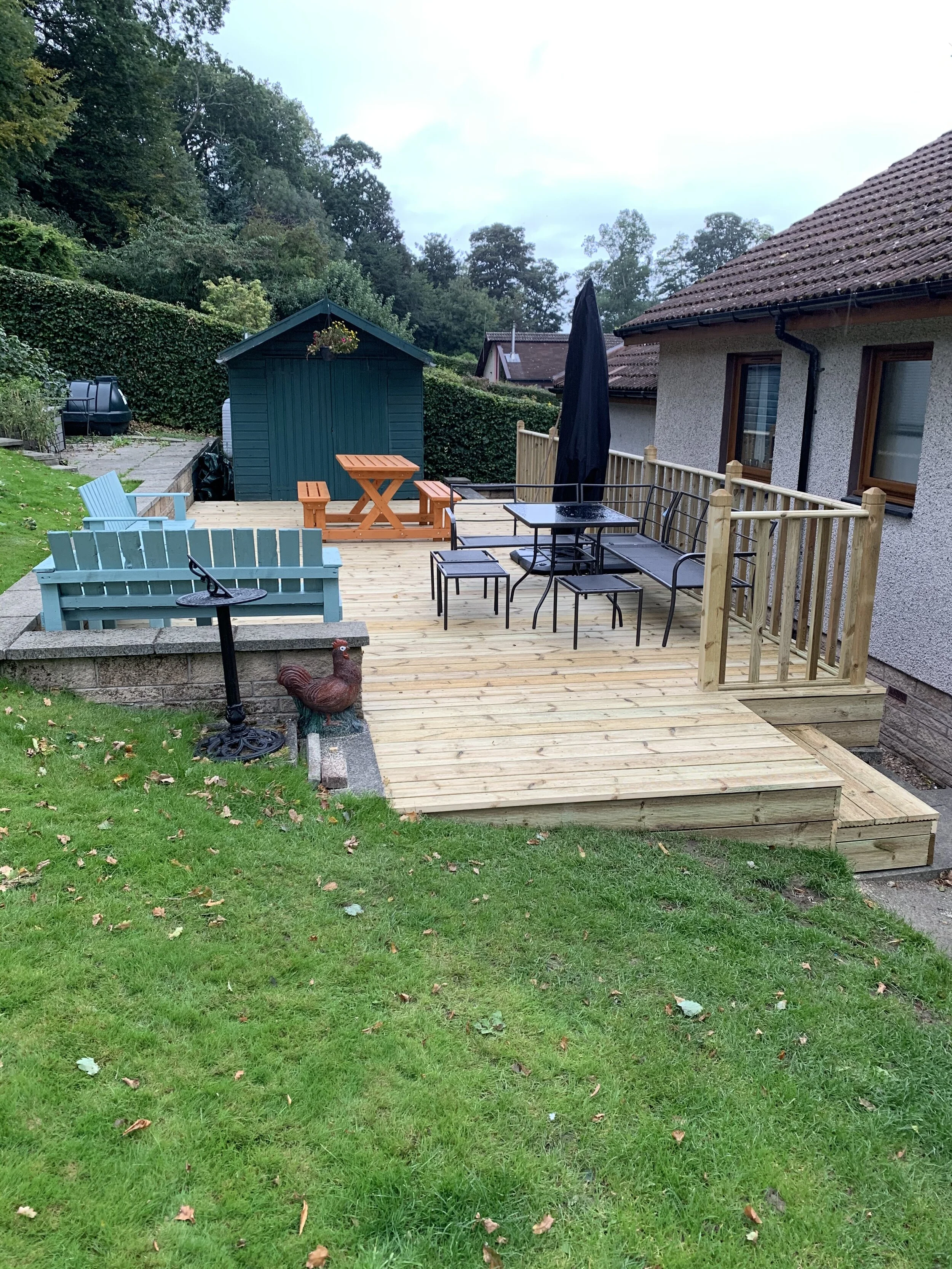 Decking Area, Luncarty