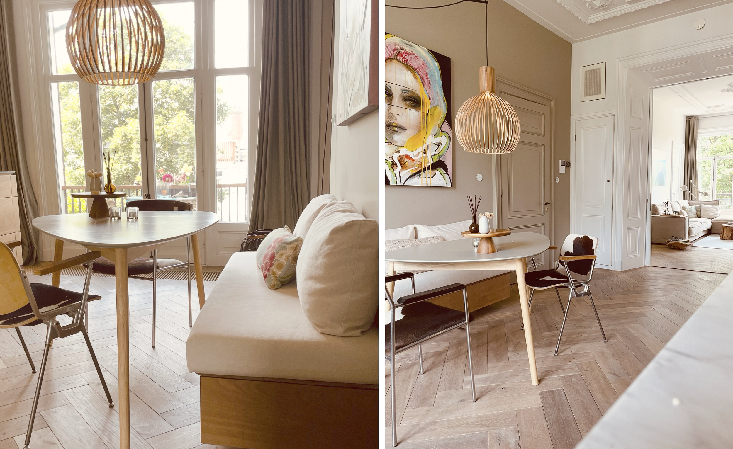 Living kitchen, small sofa