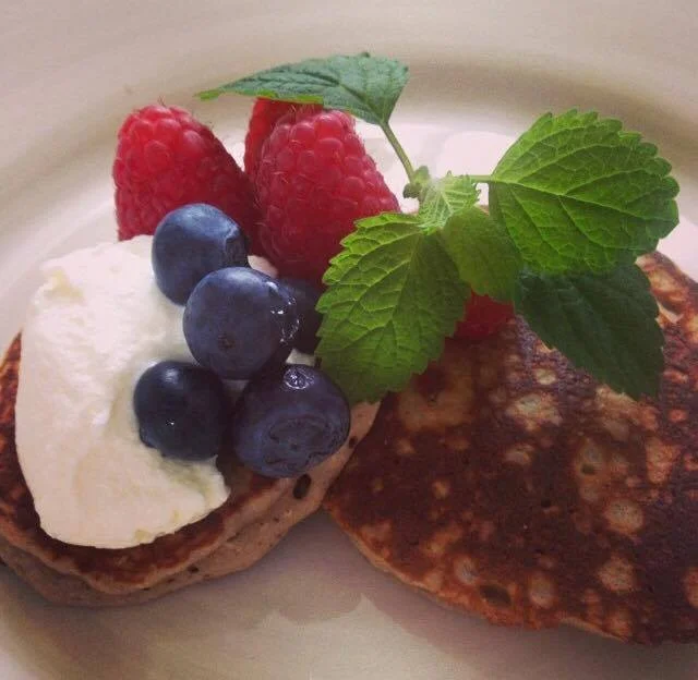 Goda bananplättar till helgens frukost