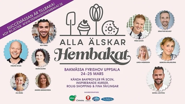 Välkommen till mässan Alla Älskar Hembakat nu till helgen