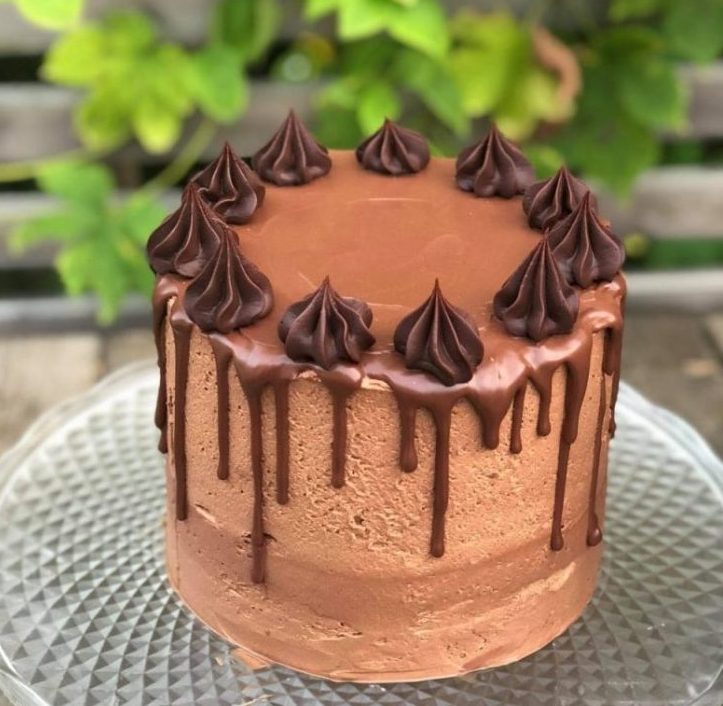 Magisk god chokladmoussetårta