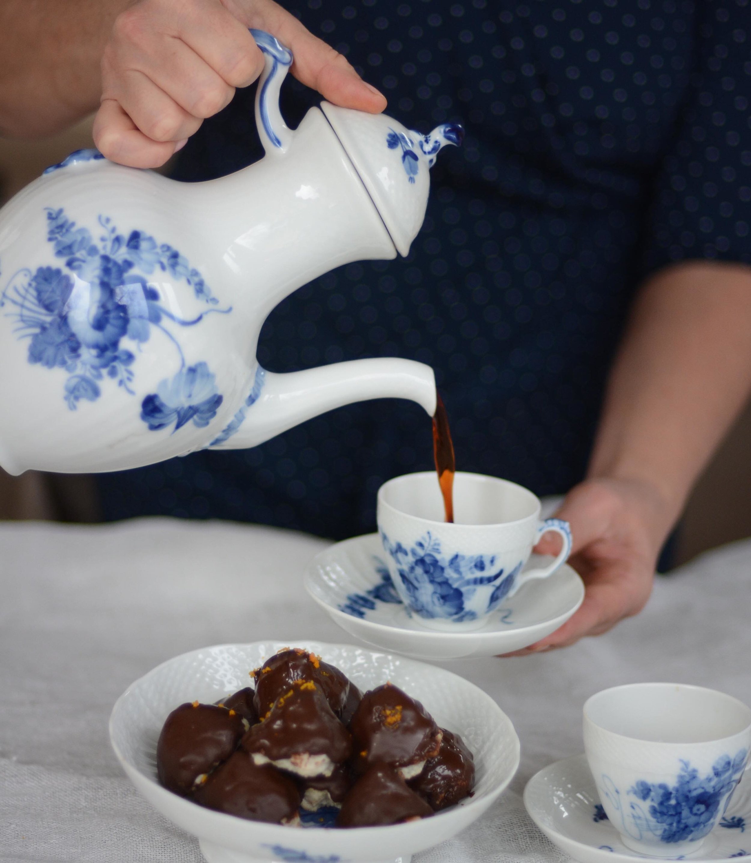 Chokladbiskvier till kaffet