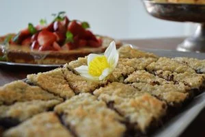 Kokosrutor med tosca