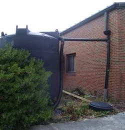 Rainwater cistern (Source: Craven County, NC )