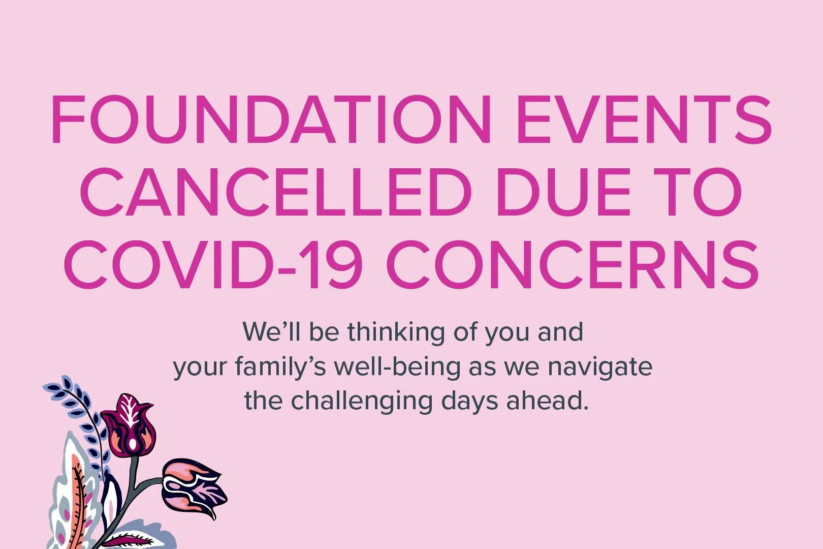Annual “Turn The Town Pink” And Classic Events Cancelled