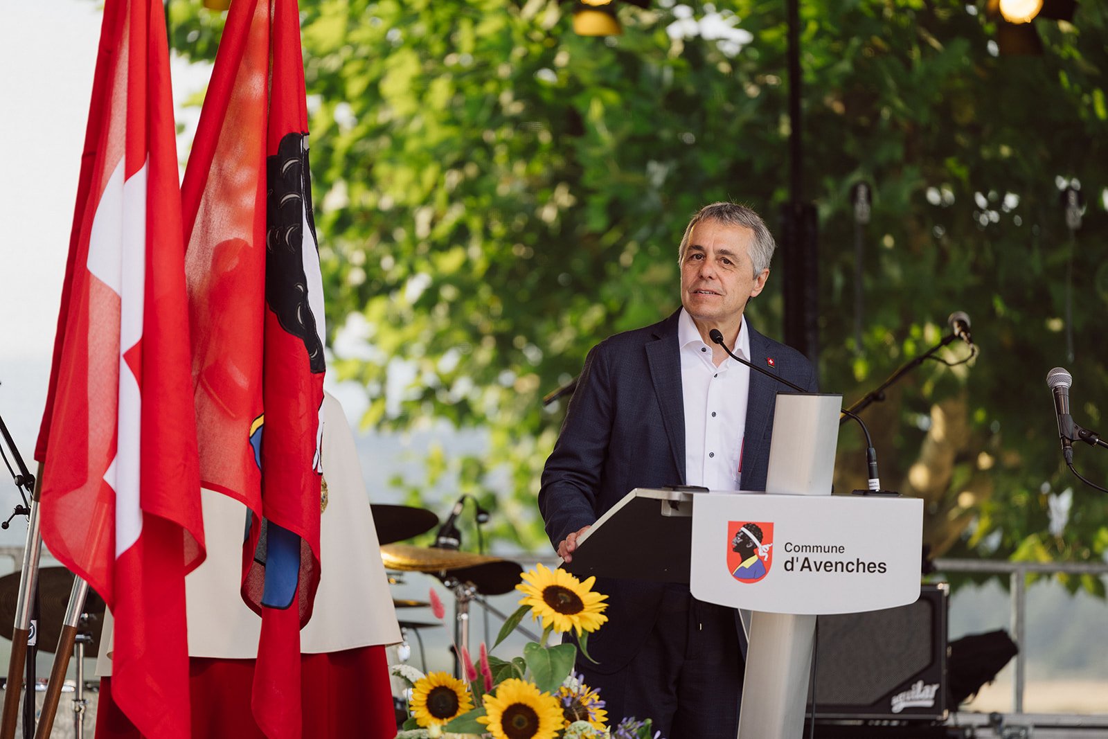 1er août à Avenches – Visite du Conseiller Fédéral Ignazio Cassis