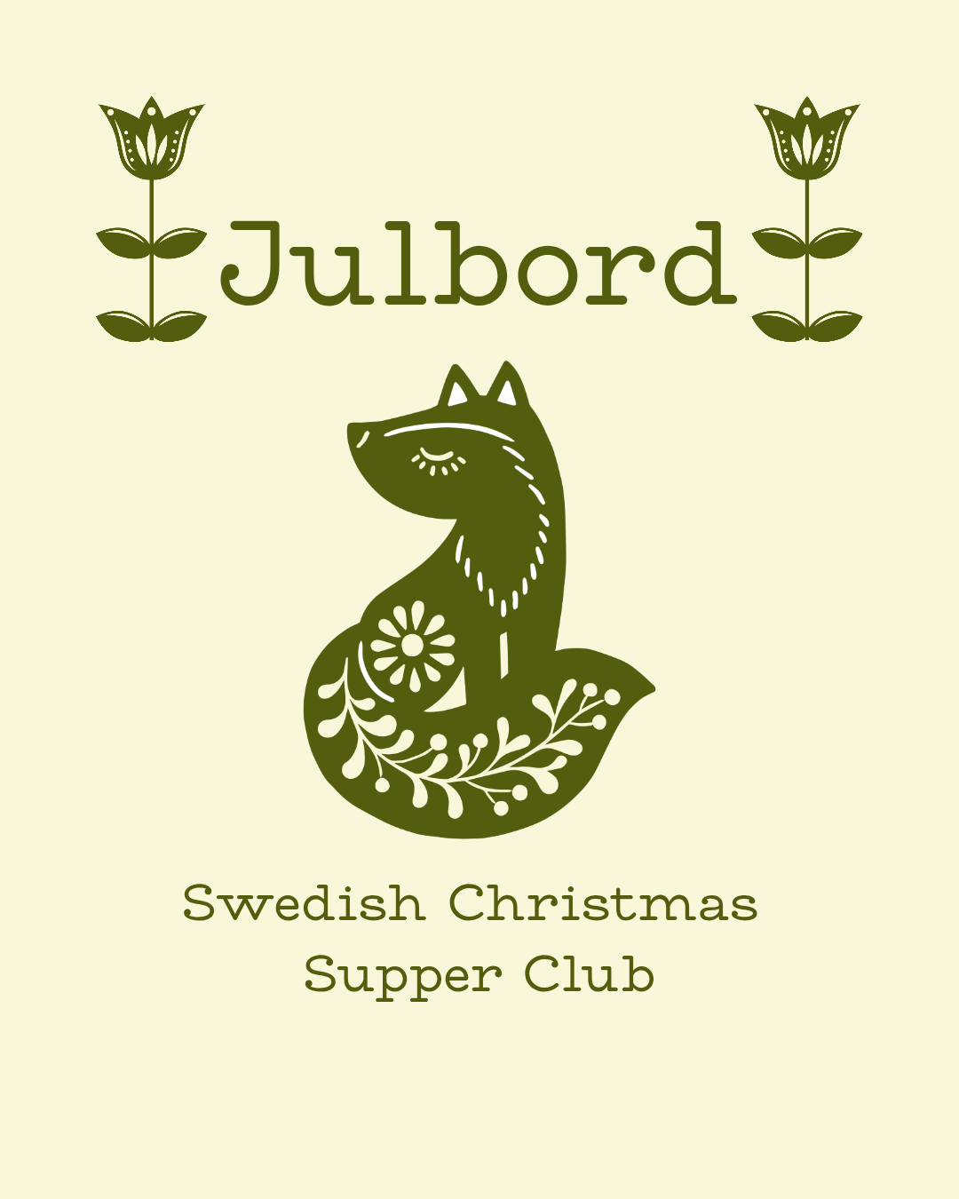 Julbord | A Swedish Christmas Supper Club | 29.11.25 | 7pm - 11pm