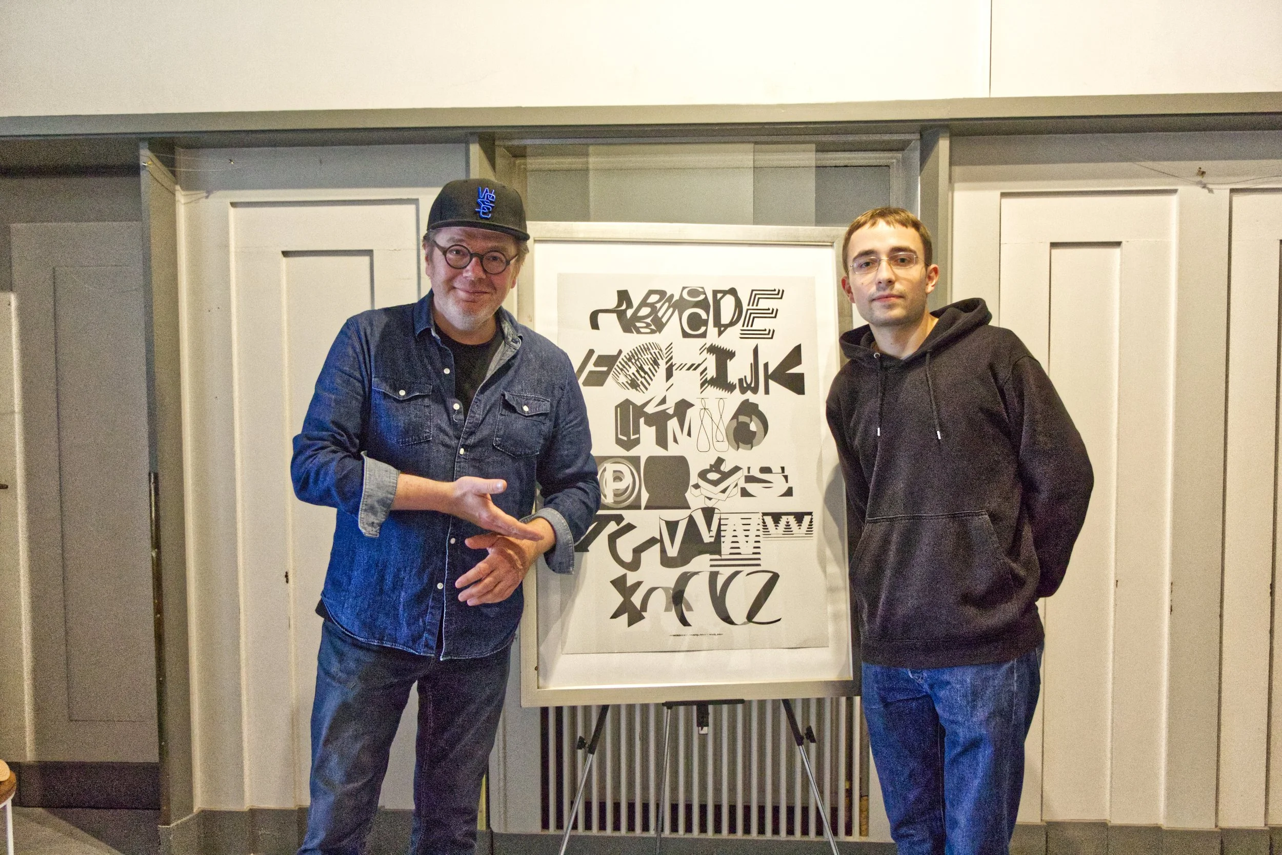 Übergabe einer Edition für die Sammlung Schrift und Bild