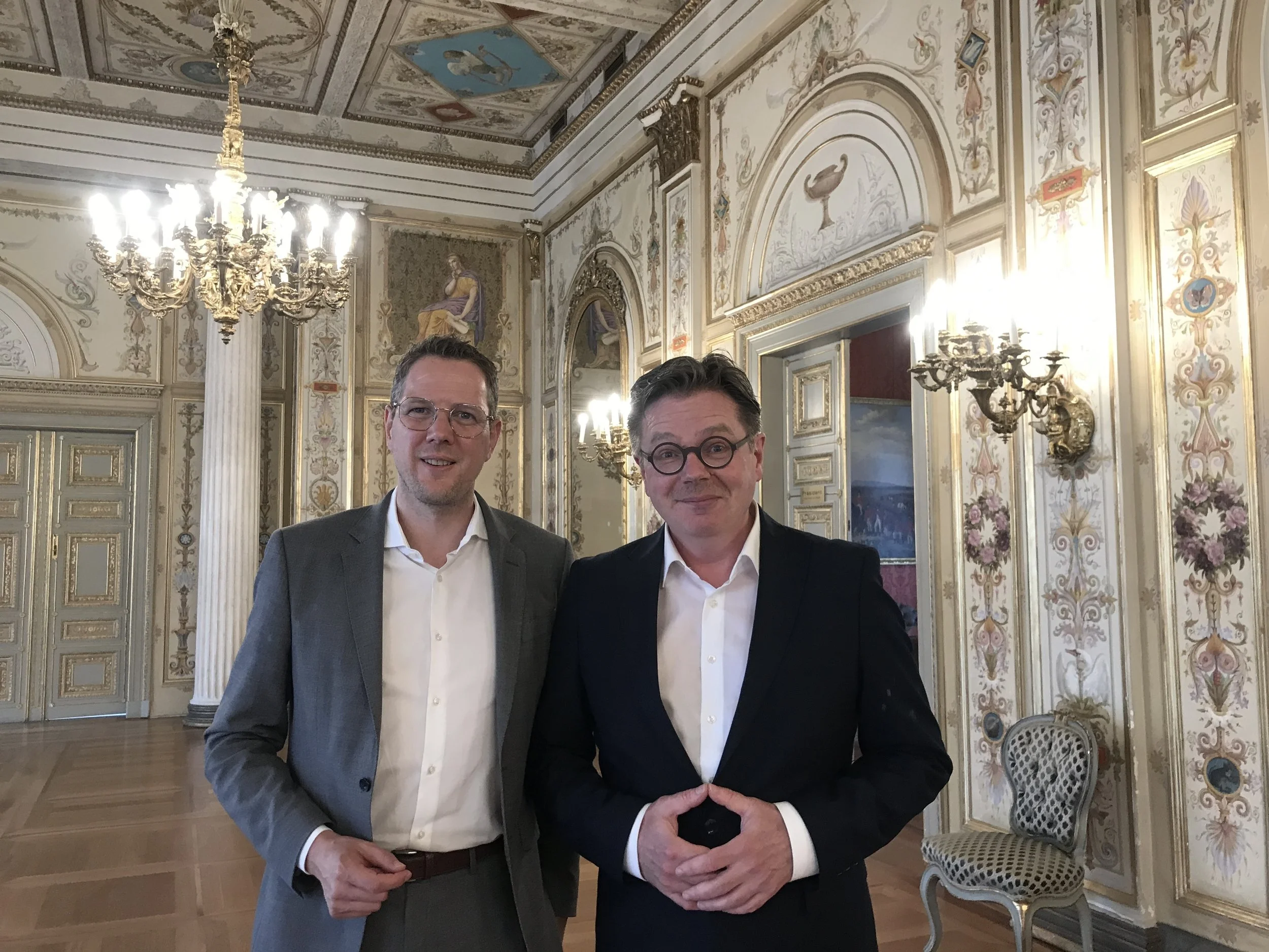 Treffen mit Kulturstaatssekretär