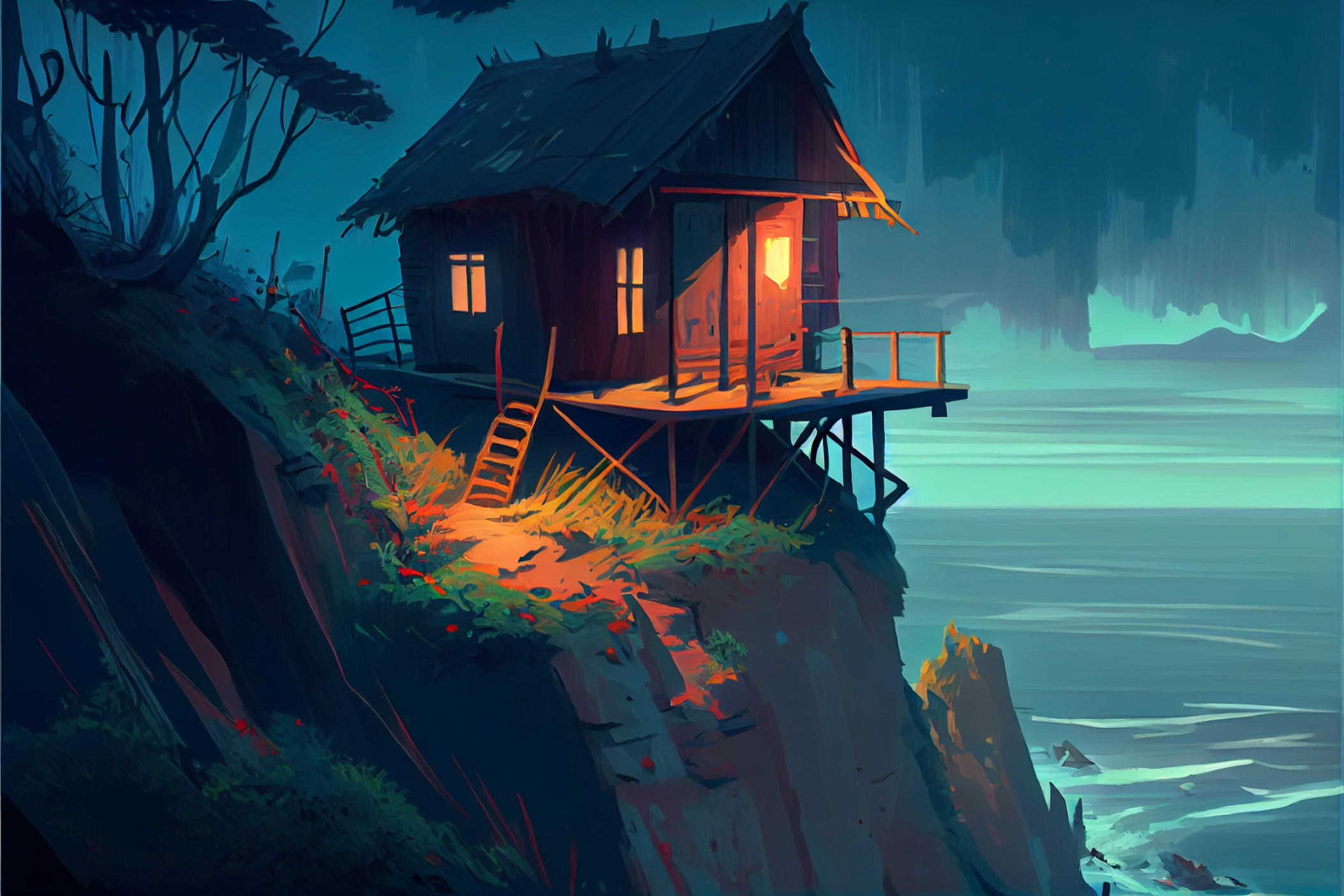 Boldsen_a_crooked_and_ruined_wooden_hut_on_an_steep_cliff_overl_f48c88b1-460a-4e01-8a13-3c296dcc85a1.png