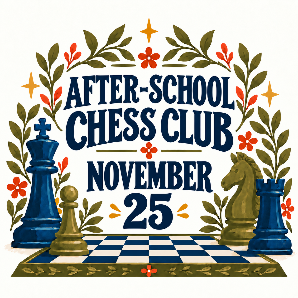 Drop In Chess Club - November 25